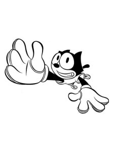 Felix The Cat coloring page 3 - Free printable