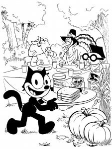 Felix The Cat coloring page 8 - Free printable