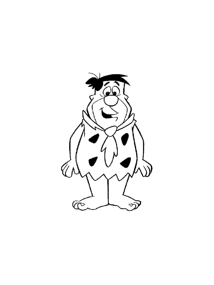 The Flintstones coloring pages. Download and print The Flintstones