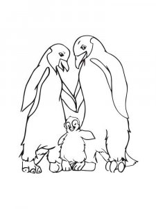 Happy Feet coloring page 6 - Free printable