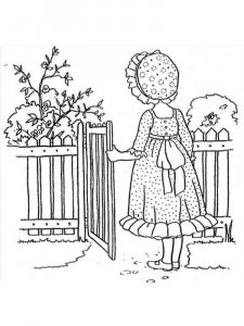 Holly Hobbie coloring page 3 - Free printable