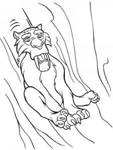 Ice Age coloring page 14 - Free printable