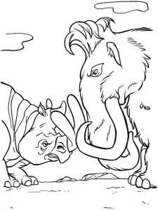 Ice Age coloring page 15 - Free printable
