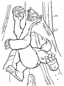 Ice Age coloring page 16 - Free printable