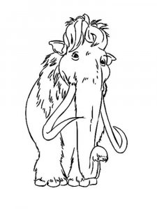 Ice Age coloring page 18 - Free printable