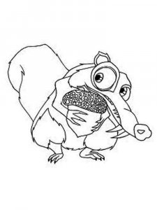 Ice Age coloring page 24 - Free printable