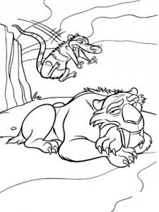 Ice Age coloring page 27 - Free printable
