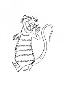 Ice Age coloring page 32 - Free printable