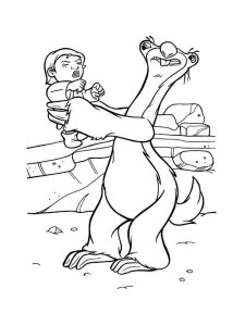 Ice Age coloring page 39 - Free printable