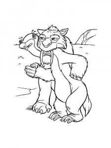 Ice Age coloring page 42 - Free printable