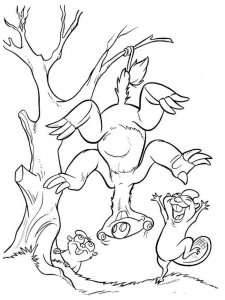 Ice Age coloring page 8 - Free printable