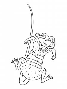 Ice Age coloring page 45 - Free printable