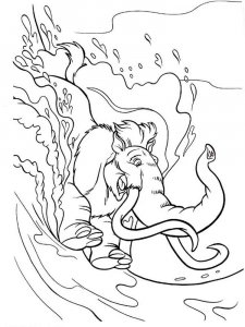 Ice Age coloring page 48 - Free printable