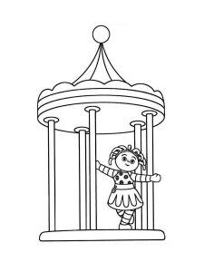 In the Night Garden coloring page 7 - Free printable