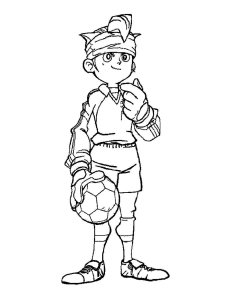 Inazuma Eleven coloring page 2 - Free printable