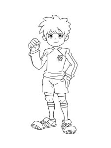 Inazuma Eleven coloring page 4 - Free printable