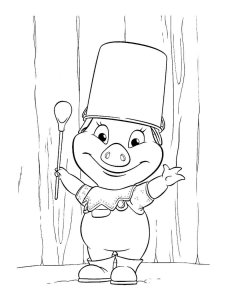 Jakers! The Adventures of Piggley Winks coloring page 13 - Free printable