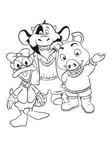 Jakers! The Adventures of Piggley Winks coloring page 26 - Free printable