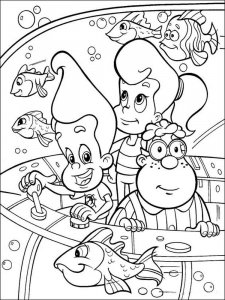 Jimmy Neutron coloring page 10 - Free printable