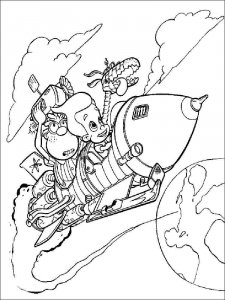 Jimmy Neutron coloring page 15 - Free printable