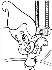 Jimmy Neutron coloring page 17 - Free printable
