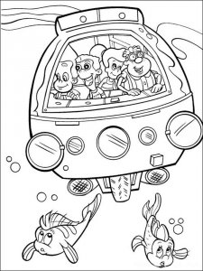 Jimmy Neutron coloring page 9 - Free printable