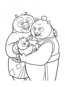 Kung Fu Panda coloring page 32 - Free printable