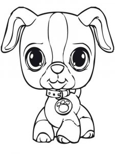 Littlest Pet Shop coloring page 1 - Free printable