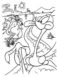 Looney Tunes Characters coloring page 13 - Free printable