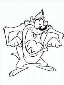 Looney Tunes Characters coloring page 17 - Free printable