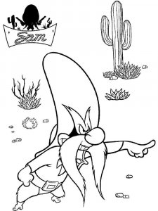 Looney Tunes Characters coloring page 19 - Free printable