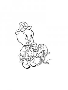 Looney Tunes Characters coloring page 36 - Free printable