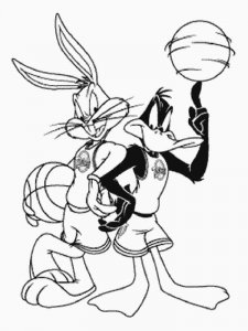 Looney Tunes Characters coloring page 9 - Free printable