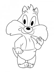 Looney Tunes Characters coloring page 54 - Free printable