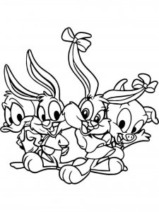 Looney Tunes Characters coloring page 58 - Free printable