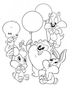 Looney Tunes Characters coloring page 59 - Free printable