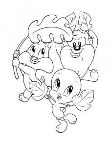 Looney Tunes Characters coloring page 60 - Free printable