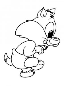 Looney Tunes Characters coloring page 39 - Free printable