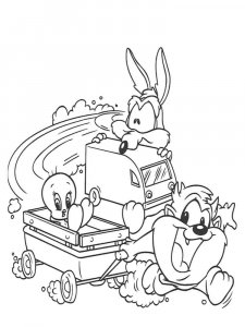 Looney Tunes Characters coloring page 79 - Free printable