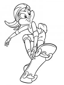 Looney Tunes Characters coloring page 41 - Free printable