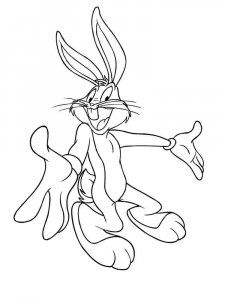 Looney Tunes Characters coloring page 44 - Free printable