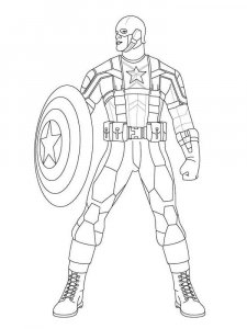 Marvel Superhero coloring page 12 - Free printable