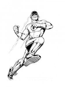Marvel Superhero coloring page 30 - Free printable