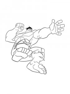 Marvel Superhero coloring page 43 - Free printable