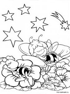 Maya the Bee coloring page 12 - Free printable