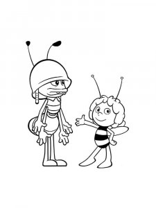 Maya the Bee coloring page 31 - Free printable