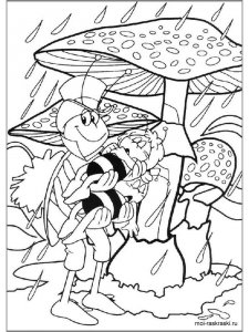 Maya the Bee coloring page 6 - Free printable