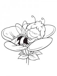 Maya the Bee coloring page 46 - Free printable