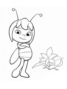 Maya the Bee coloring page 47 - Free printable