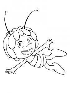 Maya the Bee coloring page 38 - Free printable